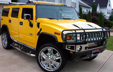 Yellow Hummer Montreal