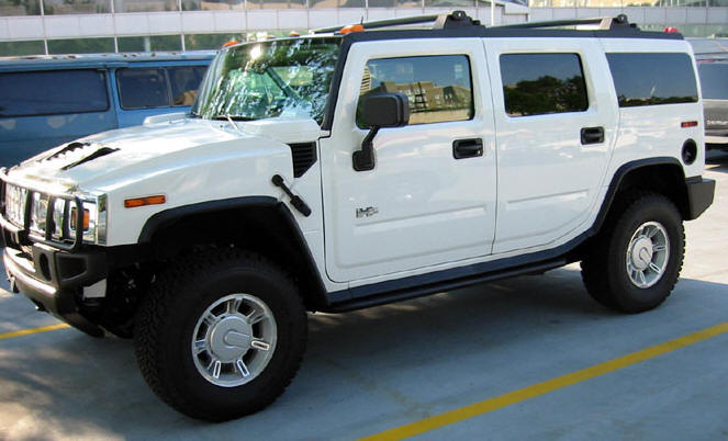 White Hummer Montreal